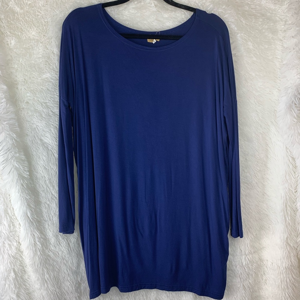 T-shirt blouse blue by Piko 1988